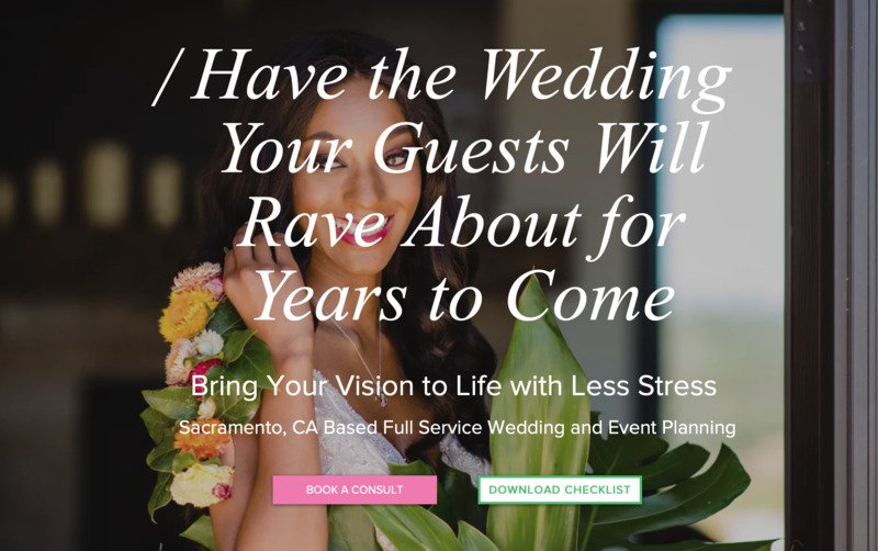 Shaquarrius Calloway Events storybrand website example